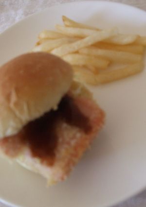 魚肉ソーセージdeフィッシュバーガー-レシピのメイン写真