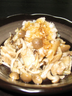 焼き鳥屋さんの♪とりしめじ♪おろしポン酢-レシピのメイン写真