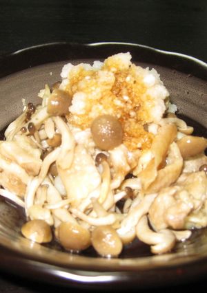 焼き鳥屋さんの♪とりしめじ♪おろしポン酢-レシピのメイン写真