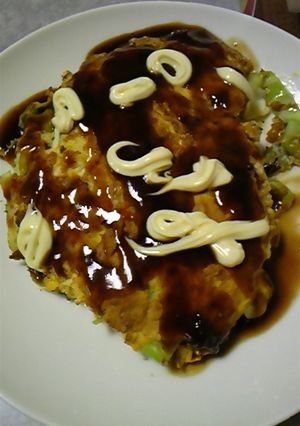 母直伝☆お好み焼き風-レシピのメイン写真