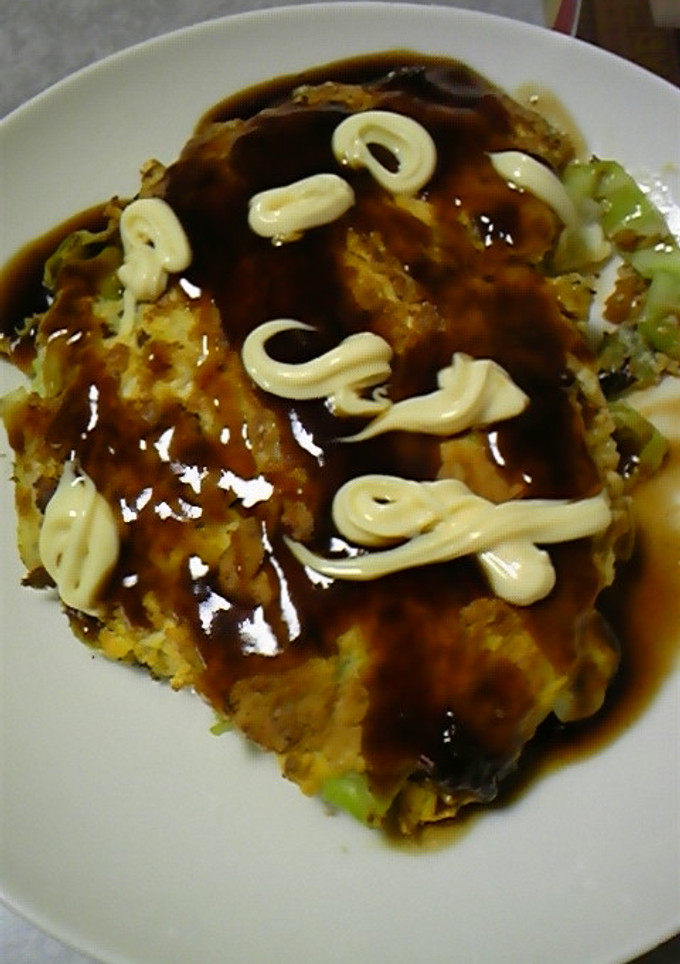 母直伝☆お好み焼き風-レシピのメイン写真