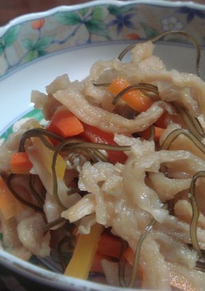 アサリのだしがきいたノンオイル切干大根煮-レシピのメイン写真
