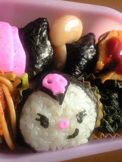 簡単!キャラ弁☆マイメロのクロミちゃん-レシピのメイン写真