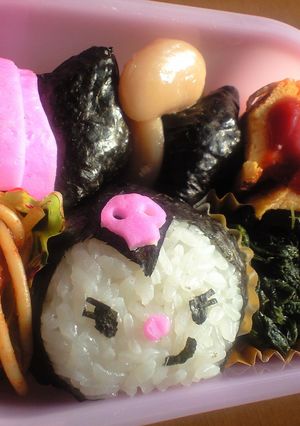 簡単！キャラ弁☆マイメロのクロミちゃん-レシピのメイン写真