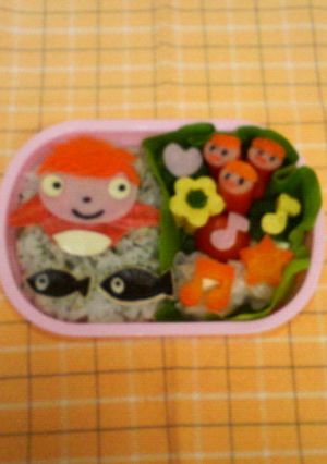 ☆☆キャラ弁☆☆ポニョ＆妹たち-レシピのメイン写真