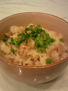 簡単ツナとナメタケの炊き込みご飯-レシピのメイン写真