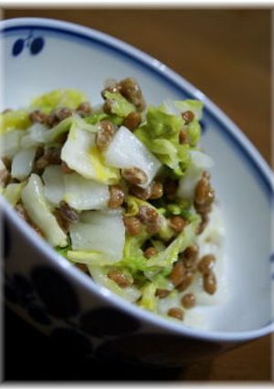 納豆_白菜漬けだけ-レシピのメイン写真