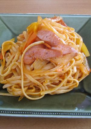 土曜日のランチにいかが？ナポリタン-レシピのメイン写真