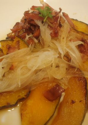 焼くだけ簡単☆かぼちゃベーコン-レシピのメイン写真
