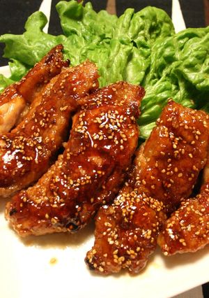 おつまみ最高～鶏の胡麻衣がらめ-レシピのメイン写真