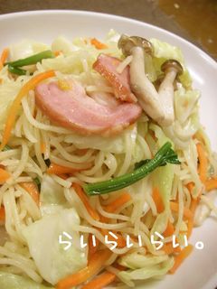ウェイパーで!塩焼きそば-レシピのメイン写真