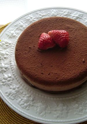 大人味♡チョコレートムースケーキ-レシピのメイン写真