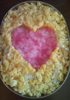 ハートなお弁当(^^)-レシピのメイン写真