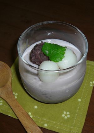 豆腐の小豆ムース-レシピのメイン写真