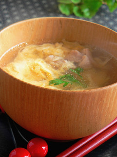 ~シンプルな鶏肉入りのかき玉汁~-レシピのメイン写真