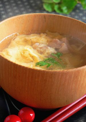 ～シンプルな鶏肉入りのかき玉汁～-レシピのメイン写真