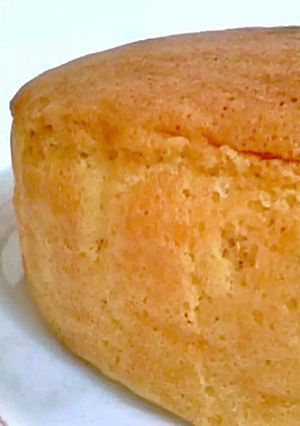 ズボラが焼く♪材料3つ☆超〜簡単スポンジ-レシピのメイン写真