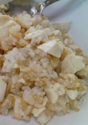 ごま油香る♪豆腐混ぜご飯-レシピのメイン写真