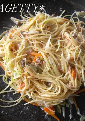 ＊ホットプレートでパスタ＊-レシピのメイン写真