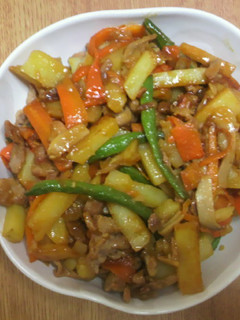 焼肉のタレ De 野菜炒め-レシピのメイン写真