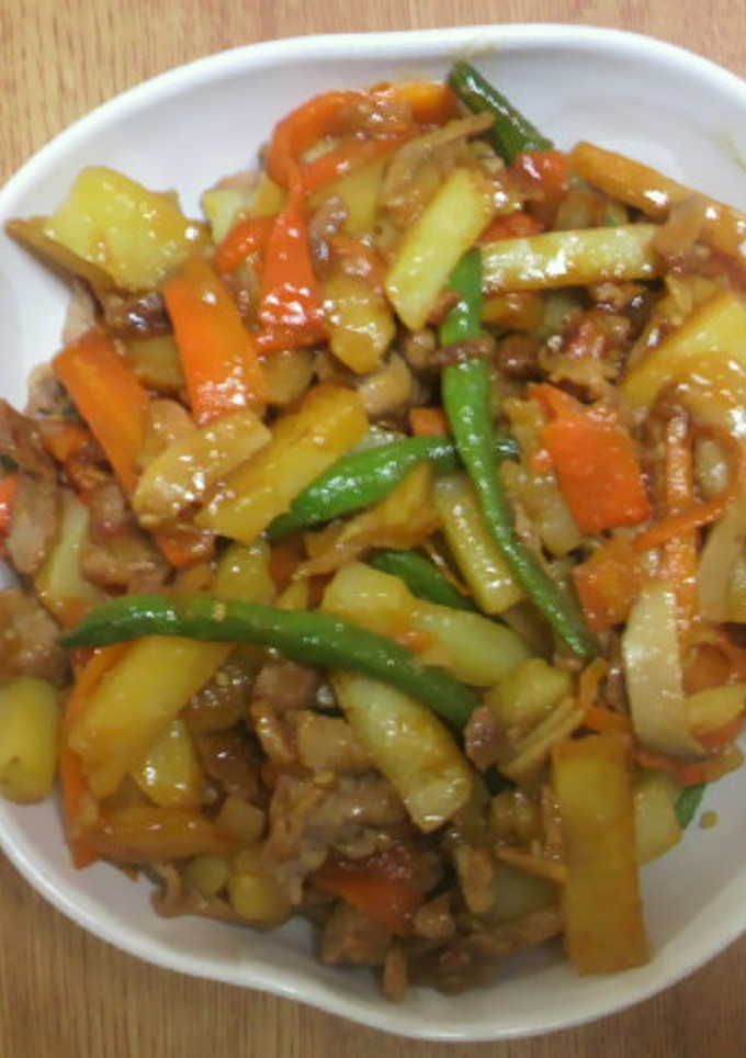 焼肉のタレ De 野菜炒め-レシピのメイン写真