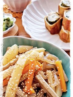 きんぴら風の煮物-レシピのメイン写真
