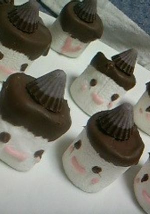 手抜きでもかわいい♪マシュマロチョコ♪-レシピのメイン写真