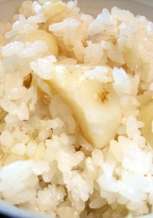 ほっくほく甘～い♪ゆりねご飯-レシピのメイン写真