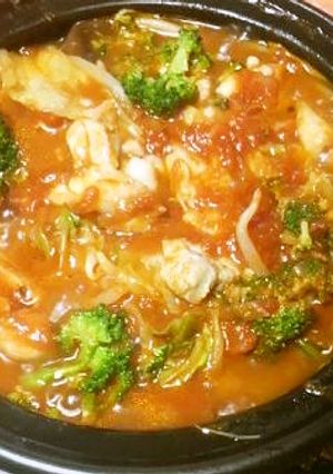 トマトと鶏肉のタジン鍋-レシピのメイン写真