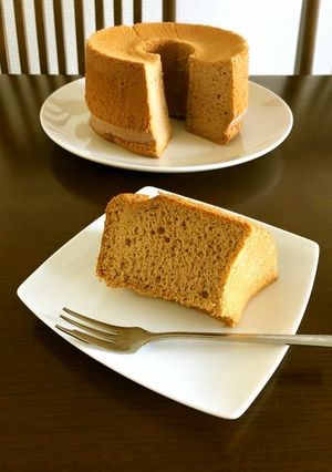 【アールグレイ】紅茶のシフォンケーキ♪-レシピのメイン写真