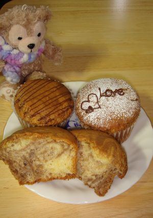 バレンタイン用に簡単マフィン-レシピのメイン写真