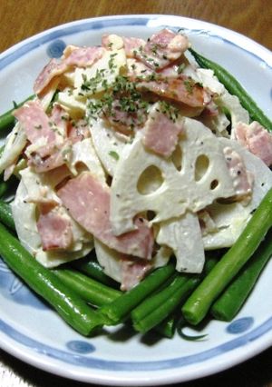 れんこんベーコン♪-レシピのメイン写真