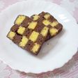 米粉で作る■□格子模様□■ケーキ