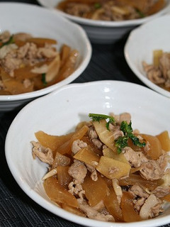 大根と豚肉の炒めもの-レシピのメイン写真