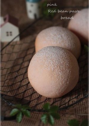 桜色あんぱん-レシピのメイン写真