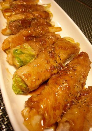 白菜の豚肉巻き-レシピのメイン写真