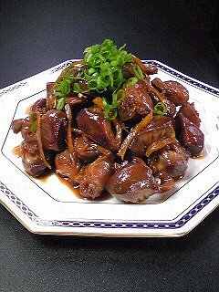 お酢de【砂肝のしぐれ煮】-レシピのメイン写真