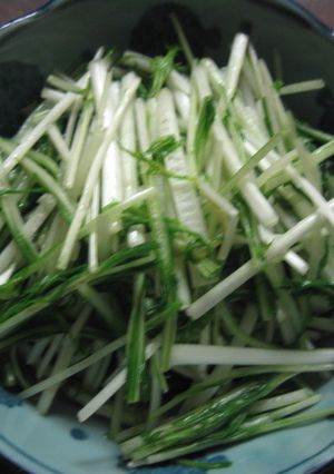 水菜のナムル-レシピのメイン写真