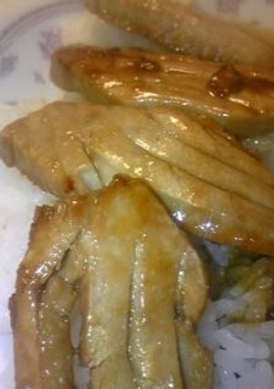 簡単★まぐろの生姜焼き-レシピのメイン写真