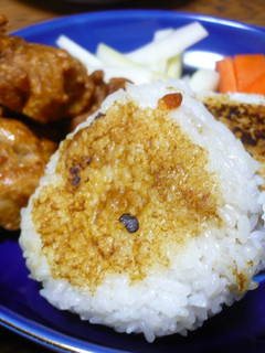 カレー&チーズ in★焼きおにぎり-レシピのメイン写真