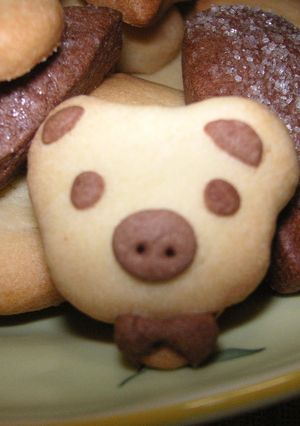 クマッブタ！？クッキー-レシピのメイン写真