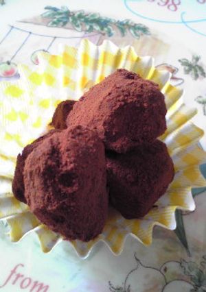 エコ で簡単バレンタイン 生チョコ編-レシピのメイン写真