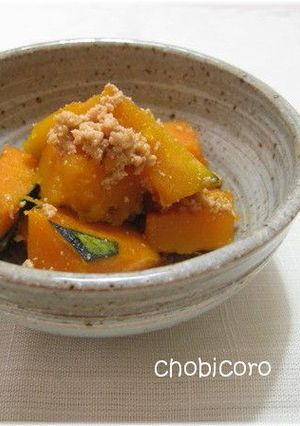 ズボラ料理の　かぼちゃのそぼろ煮-レシピのメイン写真