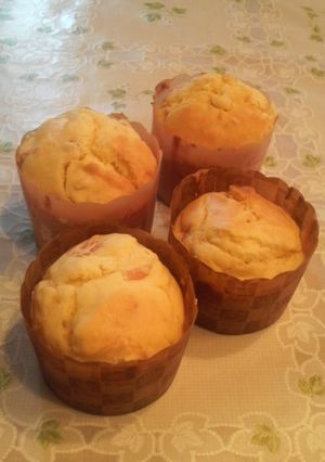 ホットケーキミックスでお食事マフィン-レシピのメイン写真