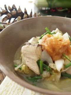 さっぱり鰤の梅みぞれ煮-レシピのメイン写真