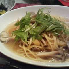 รูปของ お鍋ひとつで！あさりのスープパスタ