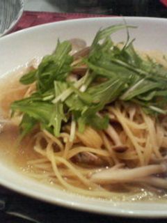 お鍋ひとつで!あさりのスープパスタ-レシピのメイン写真