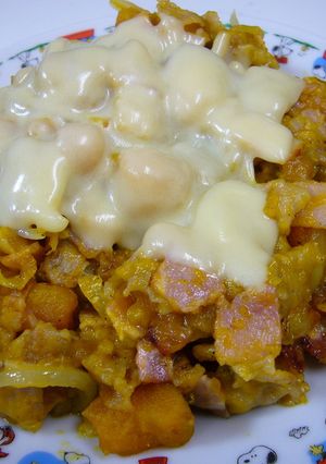 かぼちゃの煮物で・・・-レシピのメイン写真