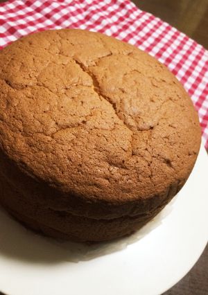スポンジケーキ　２１ｃｍ-レシピのメイン写真