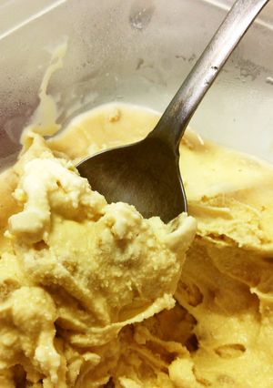 納豆ネバネバトルコアイス（コーヒー味）-レシピのメイン写真